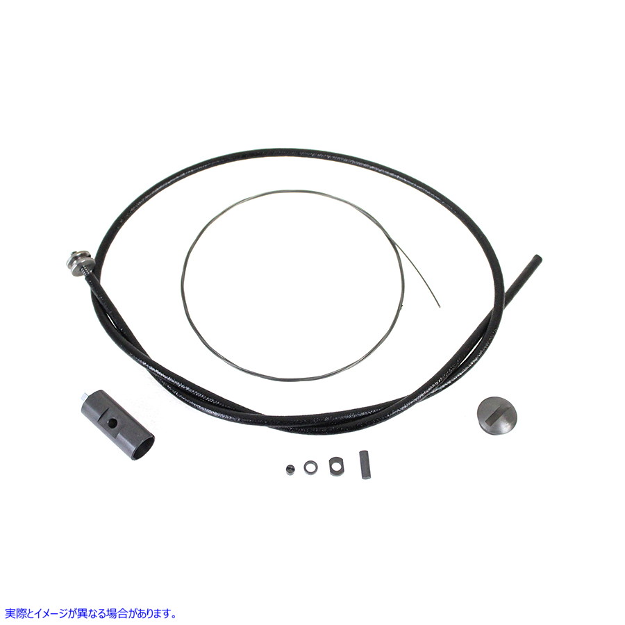36-0483 スロットルまたはスパークコントロール用のケーブルキット 取寄せ Vツイン Cable Kit for Throttle or Spark Controls (