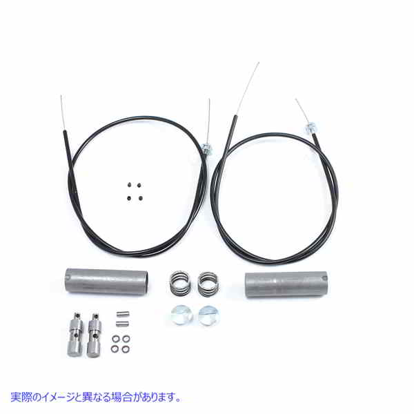 36-0499 スロットルおよびスパークコントロール用ケーブルキット Cable Kit for Throttle and Spark Controls 取寄せ Vツイン (