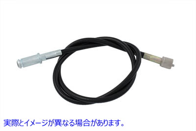 36-0513 34-1/4 インチ マグネト ブラック タコメーター ケーブル 34-1/4 inch Magneto Black Tachometer Cable 取寄せ Vツイン