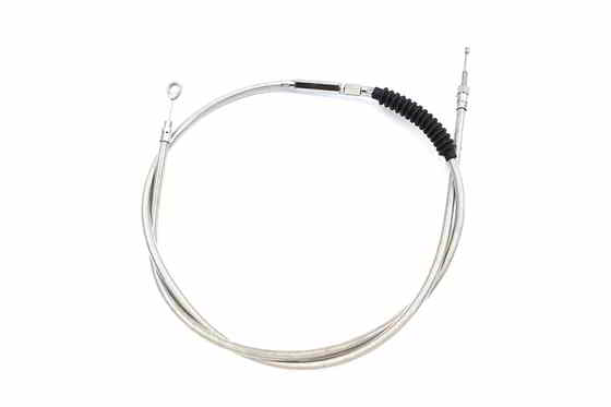 36-0518 70-1/2インチ編組ステンレススチールクラッチケーブル 70-1/2 inch Braided Stainless Steel Clutch Cable 取寄せ Vツイ