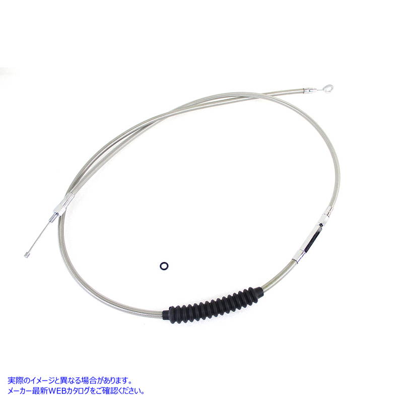 36-0557 79インチ編組ステンレススチールクラッチケーブル 79 inch Braided Stainless Steel Clutch Cable 取寄せ Vツイン (検索