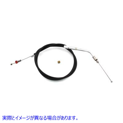 36-0705 35.50 インチ ブラック アイドル ケーブル 取寄せ Vツイン 35.50 inch Black Idle Cable (検索用／56309-96 Barnett 101