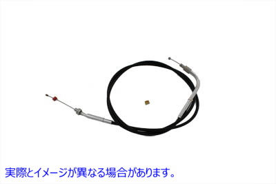 36-0730 41 インチ ブラック アイドル ケーブル 41 inch Black Idle Cable 取寄せ Vツイン (検索用／ Barnett 101-31-40005