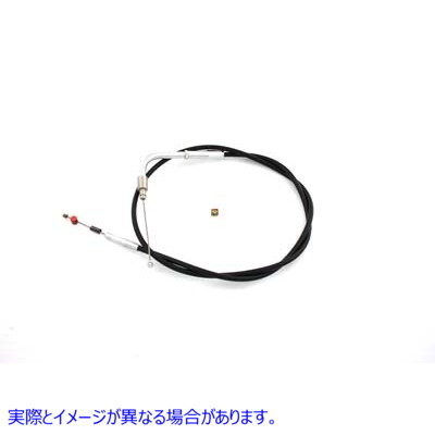 36-0768 33.375 インチ ブラック アイドル ケーブル 33.375 inch Black Idle Cable 取寄せ Vツイン (検索用／56342-01 Barnett 1