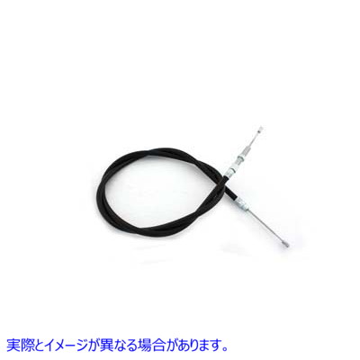 36-1154 64.37 インチ ブラック クラッチ ケーブル 64.37 inch Black Clutch Cable 取寄せ Vツイン (検索用／38787-06A