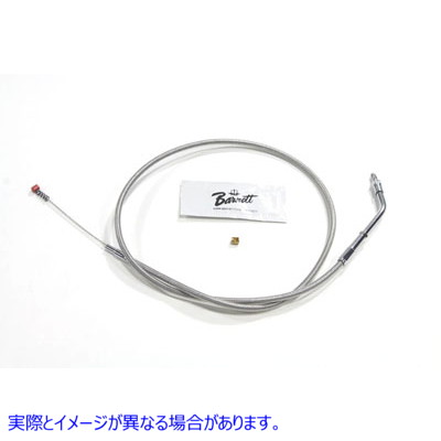 36-1506 38 インチのケーシングを備えた編組ステンレス鋼アイドル ケーブル Braided Stainless Steel Idle Cable with 38 inch C