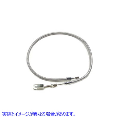 36-1526 31.50インチステンレススチールクラッチケーブル 取寄せ Vツイン 31.50 inch Stainless Steel Clutch Cable (検索用／ B