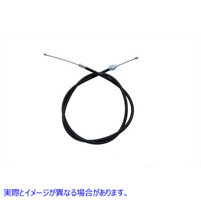 36-2350 52 インチ ブラック クラッチ ケーブル 取寄せ Vツイン 52 inch Black Clutch Cable (検索用／38619-57 Barnett 101-30-