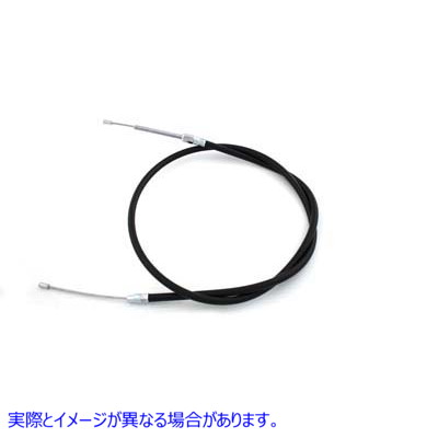 36-2353 58.06 インチ ブラック クラッチ ケーブル 取寄せ Vツイン 58.06 inch Black Clutch Cable (検索用／ Barnett 101-30-10