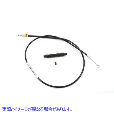 36-2365 64.75 インチ ブラック クラッチ ケーブル 64.75 inch Black Clutch Cable 取寄せ Vツイン (検索用／38606-87 Barnett 1