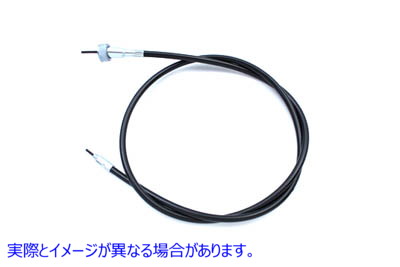 36-2414 43 インチ ブラック スピードメーター ケーブル 43 inch Black Speedometer Cable 取寄せ Vツイン (検索用／67048-83A