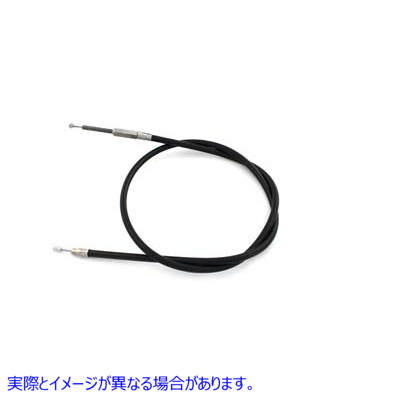 36-2425 52.75 インチ ブラック クラッチ ケーブル 取寄せ Vツイン 52.75 inch Black Clutch Cable (検索用／38619-86