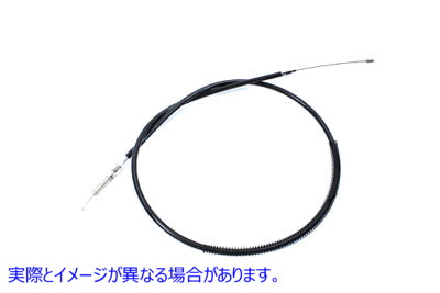 36-2496 52.5625 インチ ブラック クラッチ ケーブル 52.5625 inch Black Clutch Cable 取寄せ Vツイン (検索用／38618-68 Barne