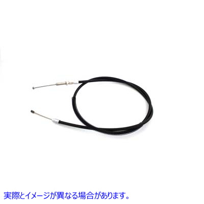 36-2497 59.75 インチ ブラック クラッチ ケーブル 59.75 inch Black Clutch Cable 取寄せ Vツイン (検索用／ Barnett 101-30-10