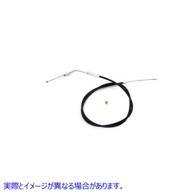 36-2498 38 インチ ブラック アイドル ケーブル 38 inch Black Idle Cable 取寄せ Vツイン (検索用／ Barnett 101-31-40001