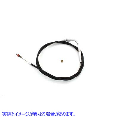 36-2504 44.50 インチ ブラック アイドル ケーブル 44.50 inch Black Idle Cable 取寄せ Vツイン (検索用／56328-90 Barnett 101