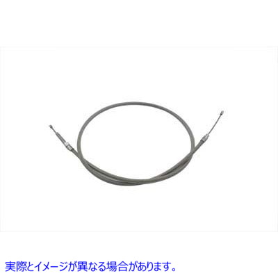 36-2514 64.75インチ編組ステンレススチールクラッチケーブル 64.75 inch Braided Stainless Steel Clutch Cable 取寄せ Vツイン