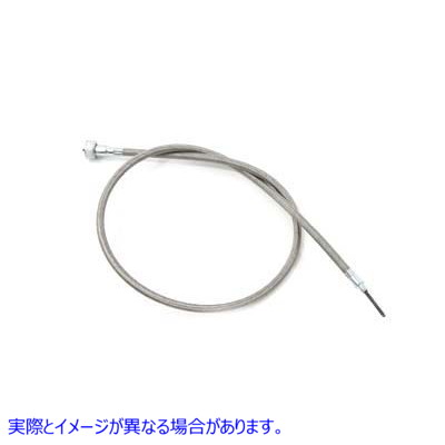 36-2527 36 インチ編組ステンレス鋼スピードメーター ケーブル 36 inch Braided Stainless Steel Speedometer Cable 取寄せ Vツ