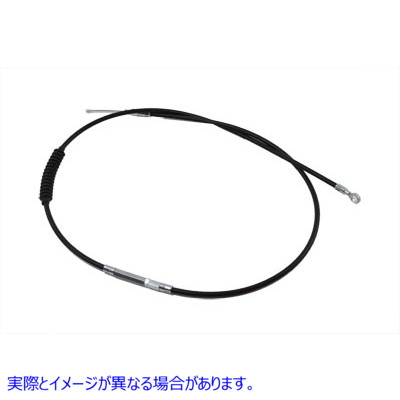 36-2537 74.69 インチ ブラック クラッチ ケーブル 74.69 inch Black Clutch Cable 取寄せ Vツイン (検索用／38607-87