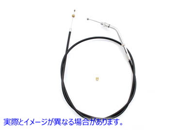 36-2545 38インチブラックスロットルケーブル 38 inch Black Throttle Cable 取寄せ Vツイン (検索用／ Barnett 101-31-30002