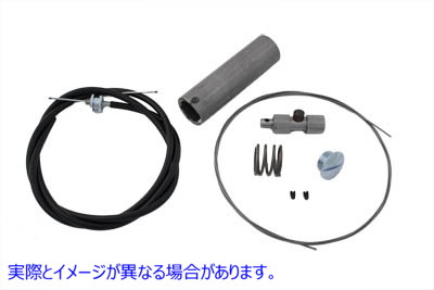 36-2574 スロットルスパイラル/ケーブルキット Throttle Spiral/Cable Kit 取寄せ Vツイン (検索用／