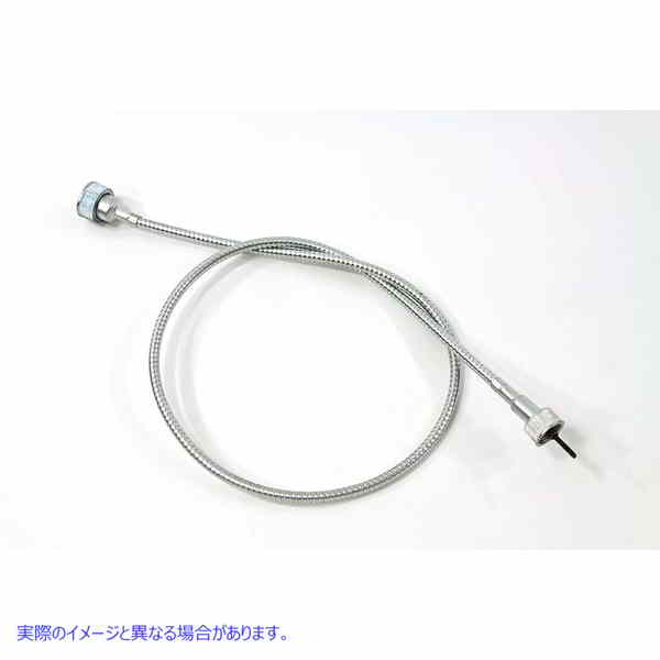36-2576 35インチ亜鉛スピードメーターケーブル 取寄せ Vツイン 35 inch Zinc Speedometer Cable (検索用／67026-62