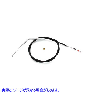 36-2586 37 インチ ブラック アイドル ケーブル 37 inch Black Idle Cable 取寄せ Vツイン (検索用／ Barnett 101-31-40008