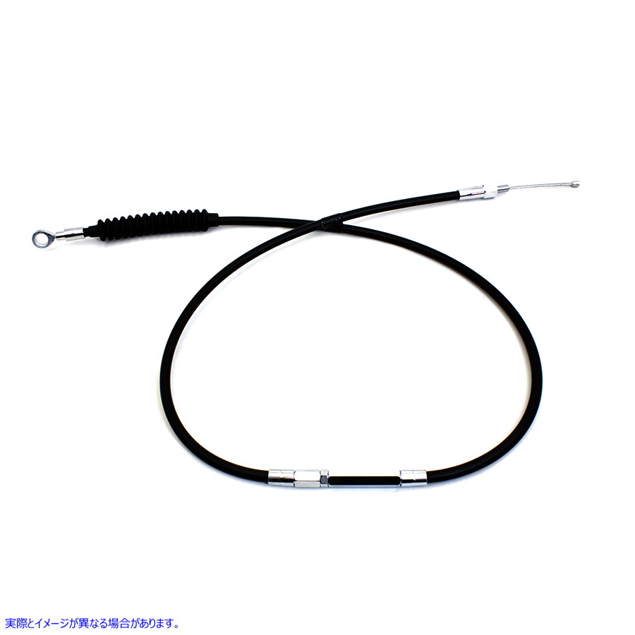 36-8085 54.75インチ ブラックビニールクラッチケーブル 取寄せ Vツイン 54.75 inch Black Vinyl Clutch Cable (検索用／38699-0