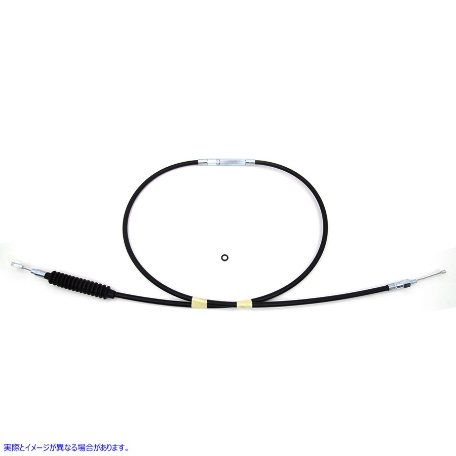 36-8092 68.69インチ ブラックビニールクラッチケーブル 68.69 inch Black Vinyl Clutch Cable 取寄せ Vツイン (検索用／