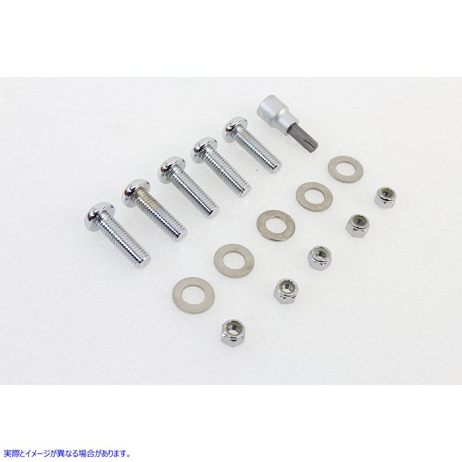 37-0024 リアスプロケットボルトキット Rear Sprocket Bolt Kit 取寄せ Vツイン (検索用／