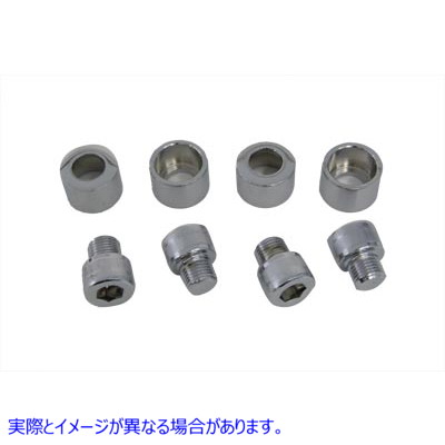 37-0025 ロッカー アーム シャフト プラグ アレン スタイル 取寄せ Vツイン Rocker Arm Shaft Plugs Allen Style (検索用／