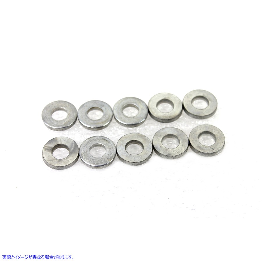 37-0094 カドミウム平ワッシャー内径 1/8 インチ Cadmium Flat Washers 1/8 inch Inner Diameter 取寄せ Vツイン (検索用／ Colo