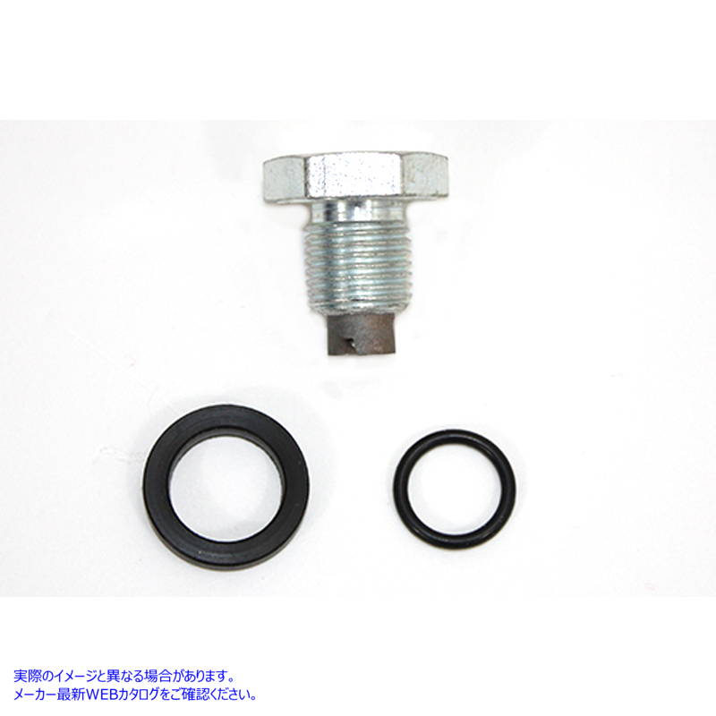 37-0095 磁気インナー一次ドレンプラグ Magnetic Inner Primary Drain Plug 取寄せ Vツイン (検索用／60348-65B