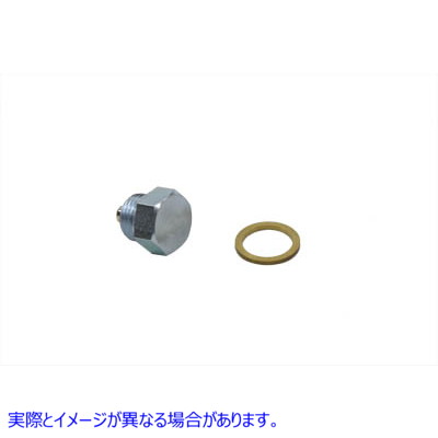 37-0098 磁性油タンクドレンプラグ 取寄せ Vツイン Magnetic Oil Tank Drain Plug (検索用／720