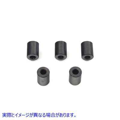 37-0405 Zinc Spacers 1/4 x 9/16 x 3/4 Black 取寄せ Vツイン (検索用／ Colony 31737-36