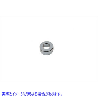 37-0447 クロームスペーサー 1/2インチ x 5/8インチ x 1-1/4インチ Chrome Spacers 1/2 inch x 5/8 inch x 1-1/4 inch 取寄せ V