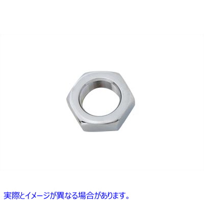 37-0597 フォークステム六角ナットクローム Fork Stem Hex Nuts Chrome 取寄せ Vツイン (検索用／45718-60