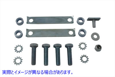 37-0855 フロントフェンダートリムレールマウントボルトキット Front Fender Trim Rail Mount Bolt Kit 取寄せ Vツイン (検索用