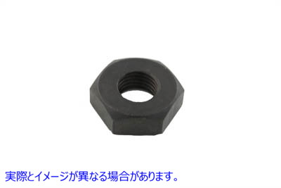 37-0862 黒六角ナット 7/16 インチ-20 取寄せ Vツイン Black Hex Nuts 7/16 inch-20 (検索用／7863 Colony 7859