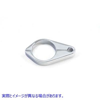 37-0887 ビレットクラッチケーブルクランプクロム Billet Clutch Cable Clamp Chrome 取寄せ Vツイン (検索用／ V-Twin