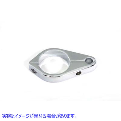 37-0897 ビレットケーブルクランプクローム Billet Cable Clamp Chrome 取寄せ Vツイン (検索用／