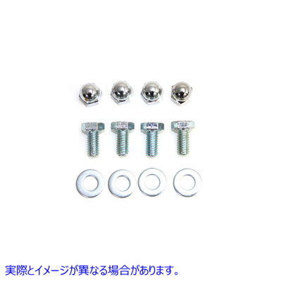 37-1011 フロントフェンダーマウントキット 亜鉛 Front Fender Mount Kit Zinc 取寄せ Vツイン (検索用／