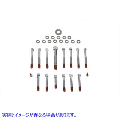 37-1202 カムカバーアレンタイプスクリューキット 取寄せ Vツイン Cam Cover Allen Type Screw Kit (検索用／