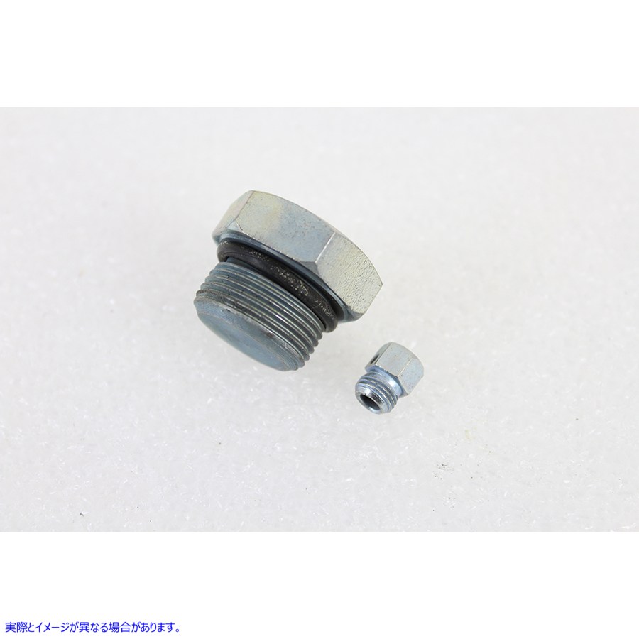 37-1222 キッカーカバーフィラープラグおよびベントスクリューキット 取寄せ Vツイン Kick Starter Cover Filler Plug and Vent