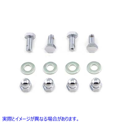 37-1961 フロントフェンダーボルトキット Front Fender Bolt Kit 取寄せ Vツイン (検索用／