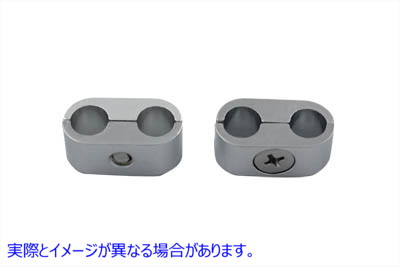 37-2911 Chrome Spark Plug Wire Holder 取寄せ Vツイン (検索用／ V-Twin