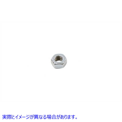 37-8113T クローム六角ナット 5/16インチ-24 Chrome Hex Nuts 5/16 inch-24 取寄せ Vツイン (検索用／