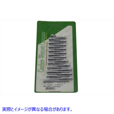 37-8509 カムとプライマリードレスアップスクリューキット 取寄せ Vツイン Cam and Primary Dress Up Screw Kit (検索用／ Gardn