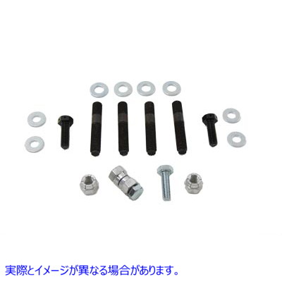 37-8666 インナープライマリーマウントキット アルミニウム 取寄せ Vツイン Inner Primary Mount Kit Aluminum (検索用／