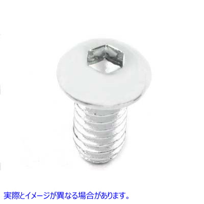 37-8703 六角ボタン頭ネジ クローム 1/4 インチ X 7/8 インチ Allen Button Head Screws Chrome 1/4 inch X 7/8 inch 取寄せ Vツ